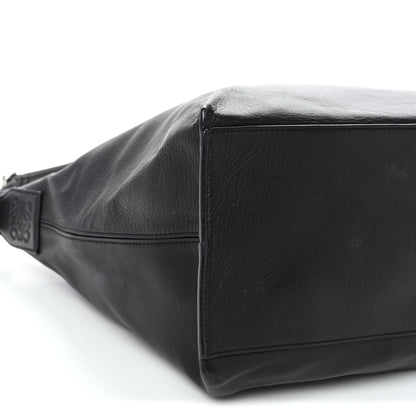 Loewe Supple Smooth Calfskin Jacquard Medium Cubi Crossbody Bag Black 8 of 9