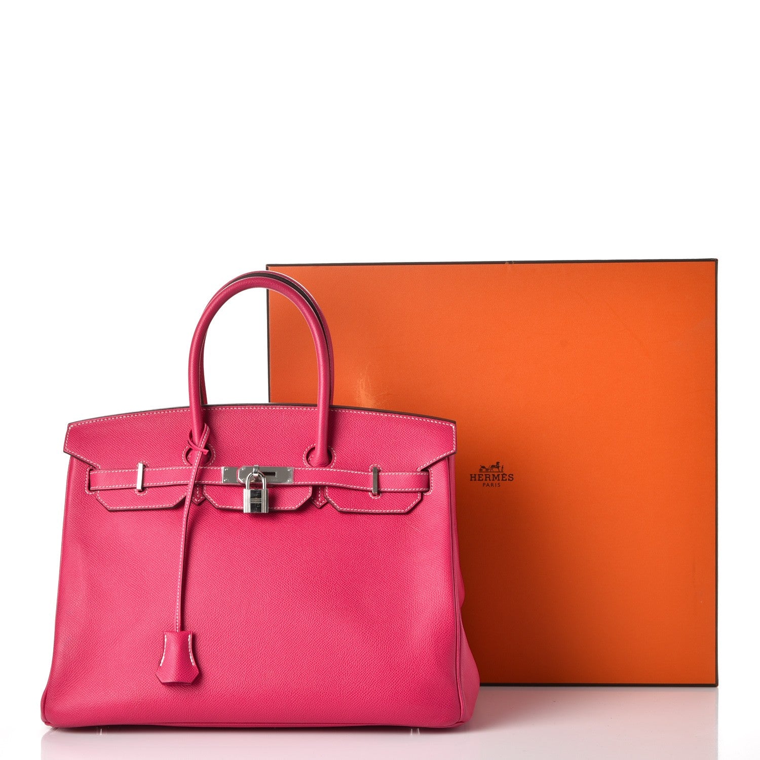 Hermes Epsom Birkin 35 Rose Tyrien 35 of 35