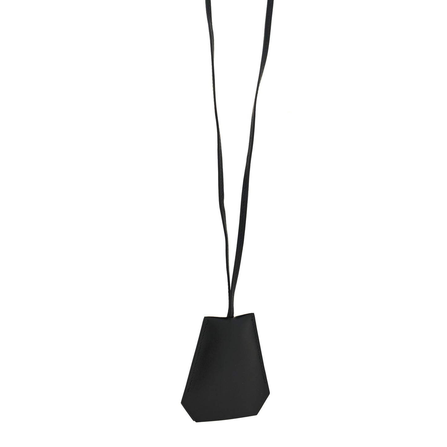 Box Clochette Long Necklace Black