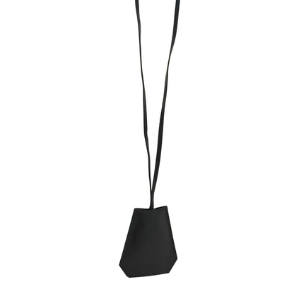 Hermes Box Clochette Long Necklace Black 1 of 5