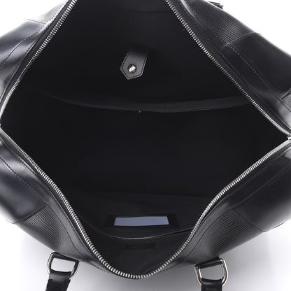 Louis Vuitton Epi Sac Bourget 50 Black 4 of 17