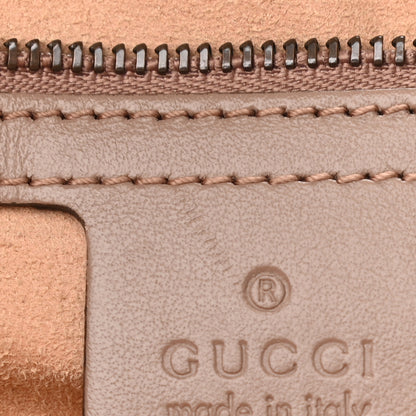 Gucci Calfskin Matelasse Medium GG Marmont Shoulder Bag Porcelain Rose 12 of 13