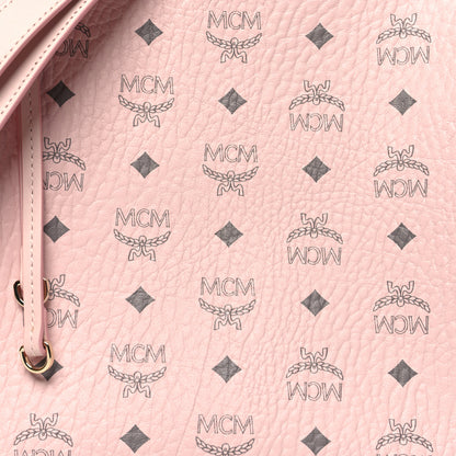MCM Visetos Medium Aren Hobo Powder Pink 8 of 10