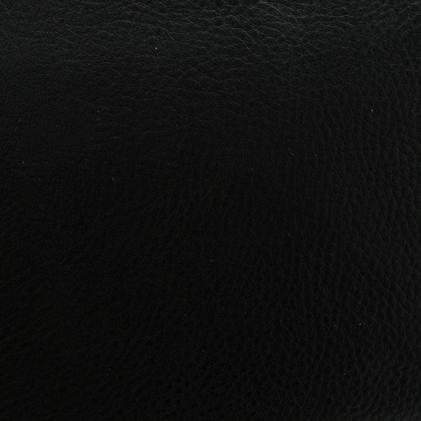Calfskin Large Tassel Bowler Black