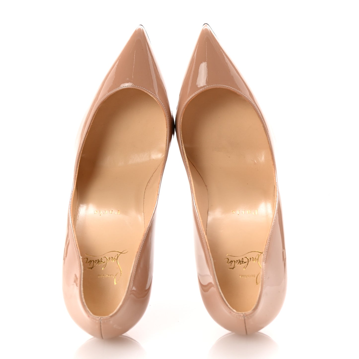 Patent Pigalle Follies 100 Pumps 40.5 Nude