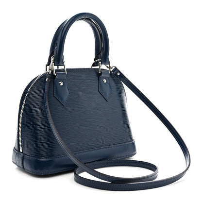 Louis Vuitton Epi Alma BB Indigo 3 of 10