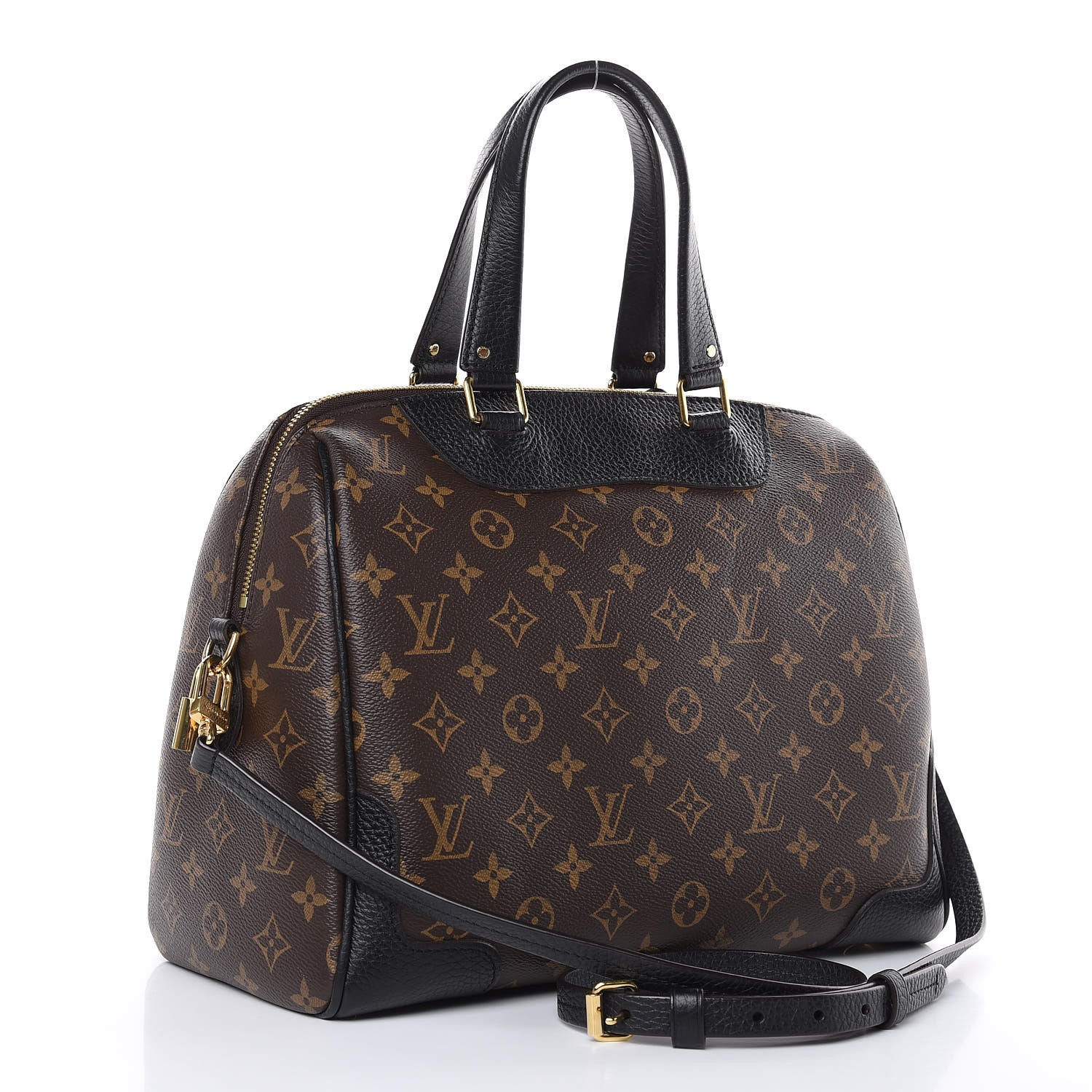 Louis Vuitton Monogram Retiro NM Black 3 of 10