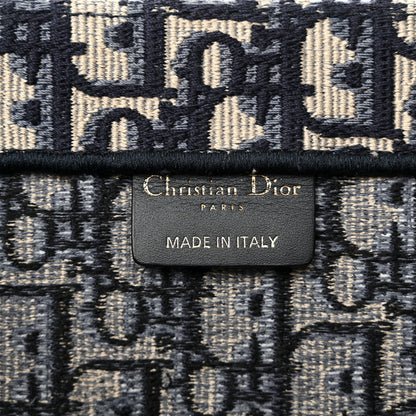 Christian Dior Oblique Medium Book Tote Blue Multicolor 6 of 12