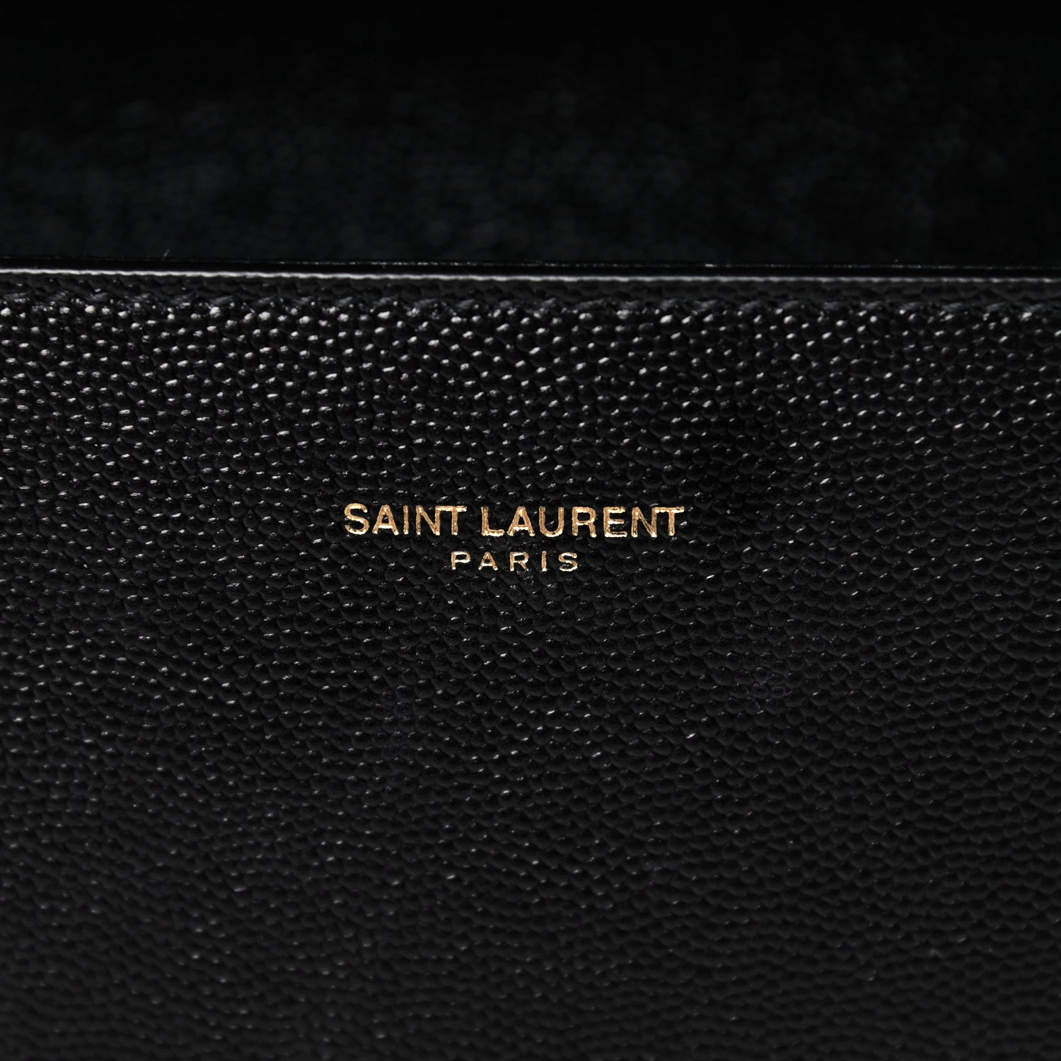 Saint Laurent Grain de Poudre Mini Classic Monogram Cassandra Top Handle Black 7 of 16