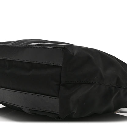 Prada Tessuto Nylon Saffiano Tote Black 10 of 10