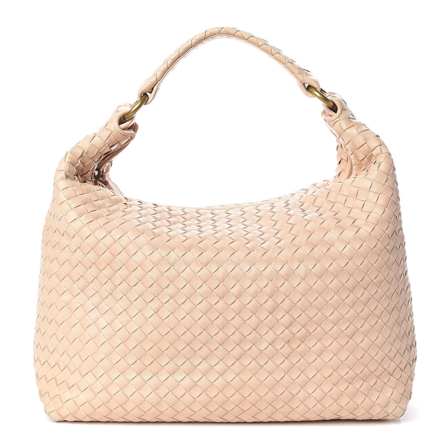 Bottega Veneta Nappa Intrecciato Pyramid Hobo Lotus 1 of 12