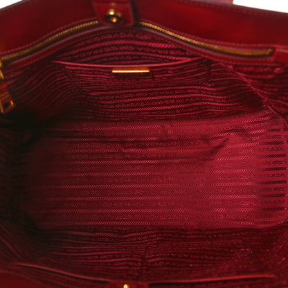 Prada Saffiano Lux Large Tote Fuoco 5 of 11