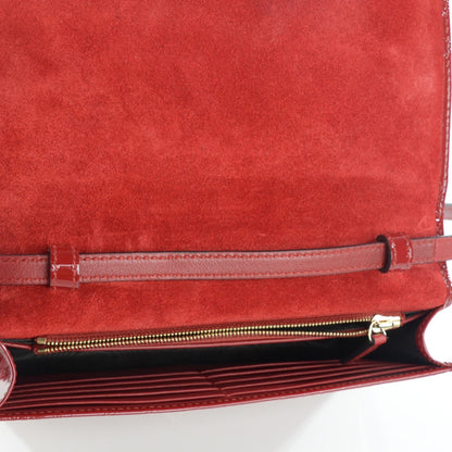 Gucci Patent Microguccissima Mini Nice Wallet Rose Bed 10 of 14