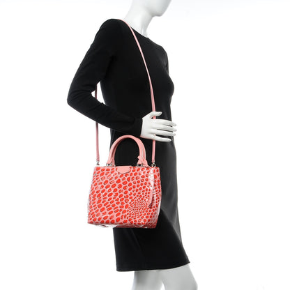 Louis Vuitton Vernis Jungle Dots Open Tote Sugar Pink Poppy 2 of 7