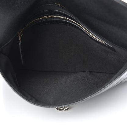 Chanel Caviar Quilted Medium Golden Class Pouch Black 4 of 7