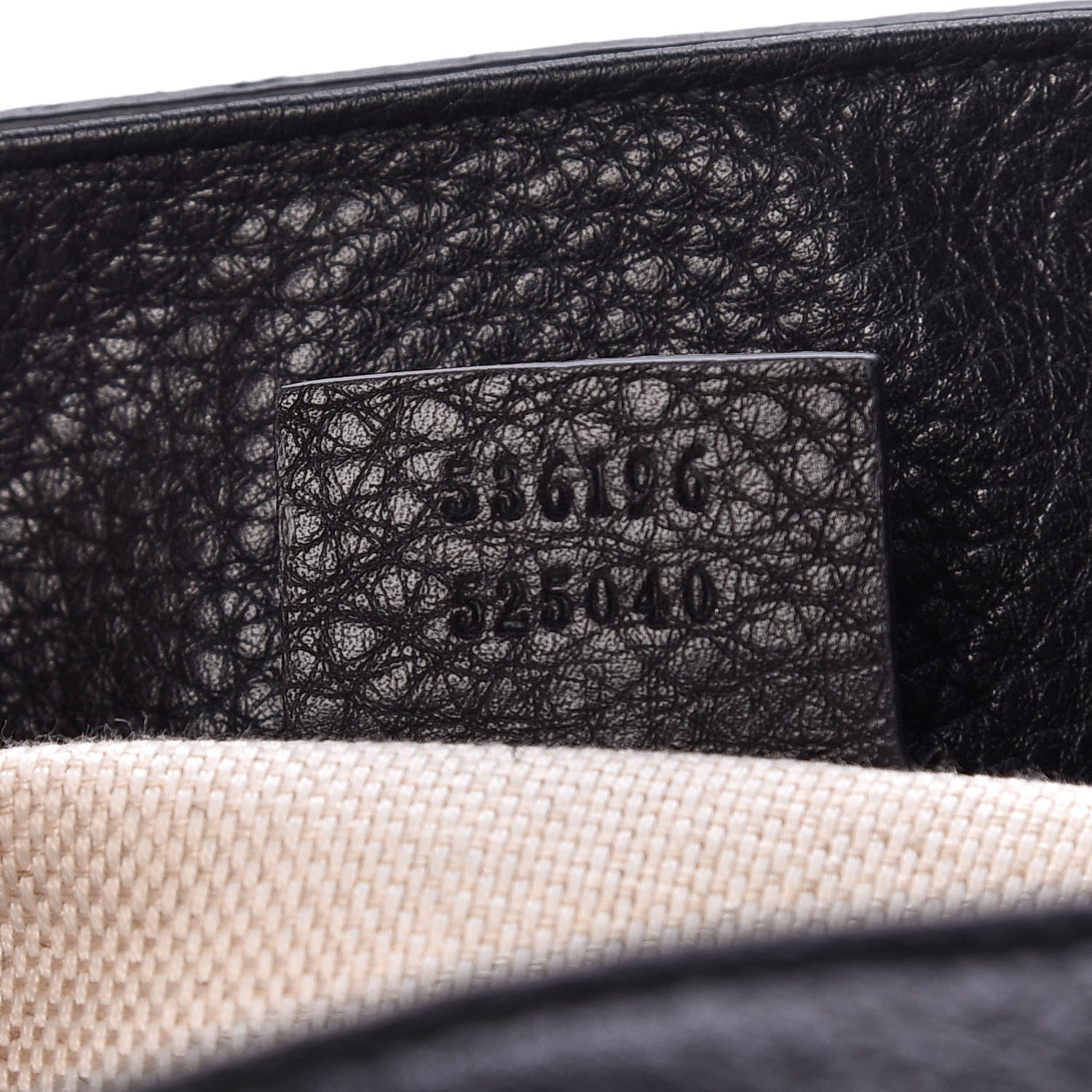 Gucci Pebbled Calfskin Medium Soho Chain Shoulder Bag Black 7 of 11