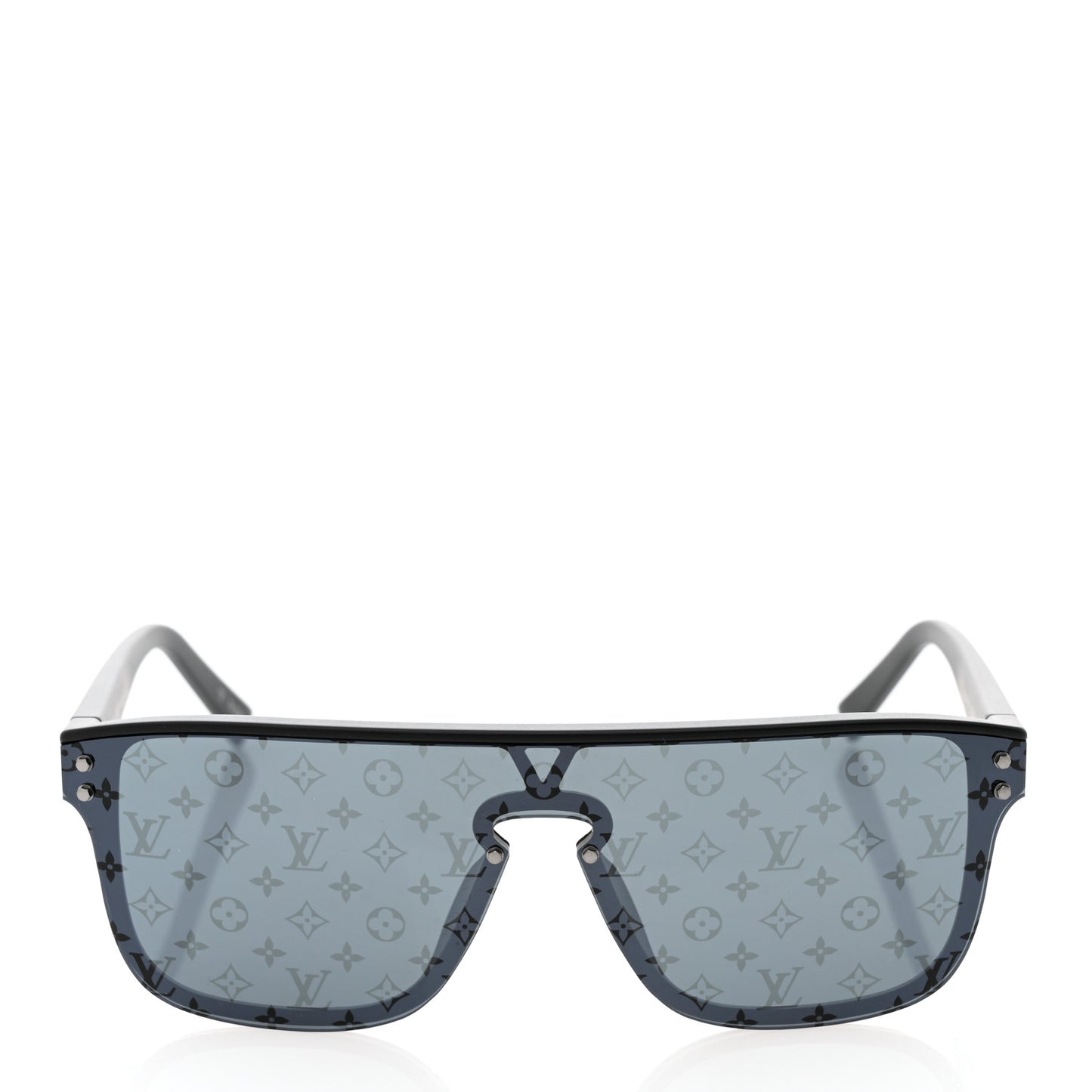Acetate LV Waimea Square Sunglasses Z1082W Black