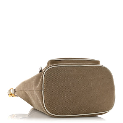 Prada Jacquard Logo Mini Bucket Crossbody Bag Corda Talco 4 of 12