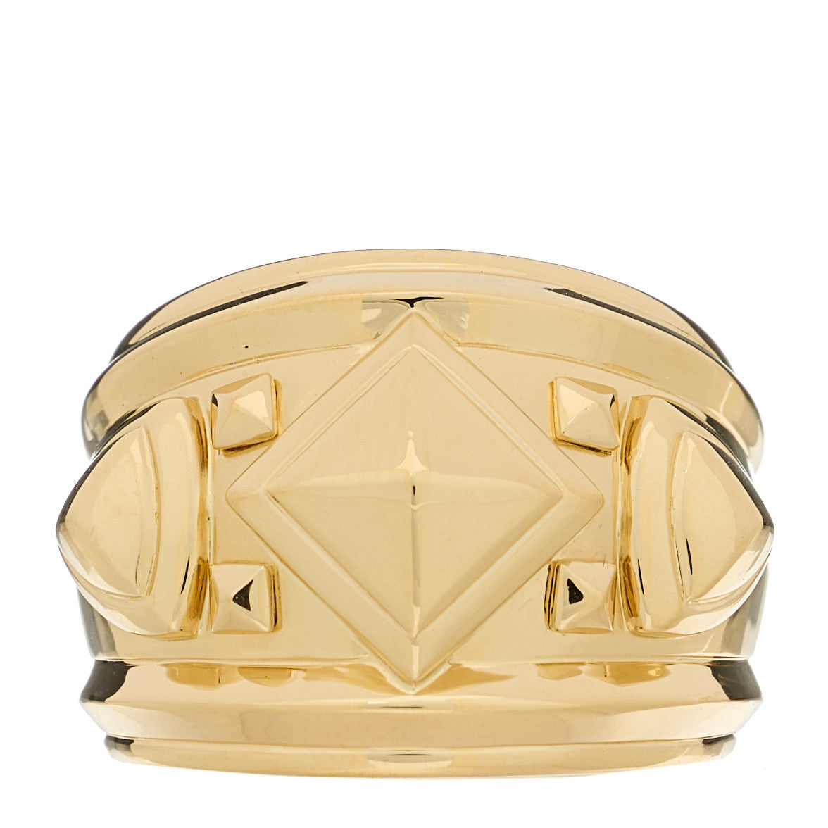 18K Yellow Gold Modern Renaissance Ring 58 8.5