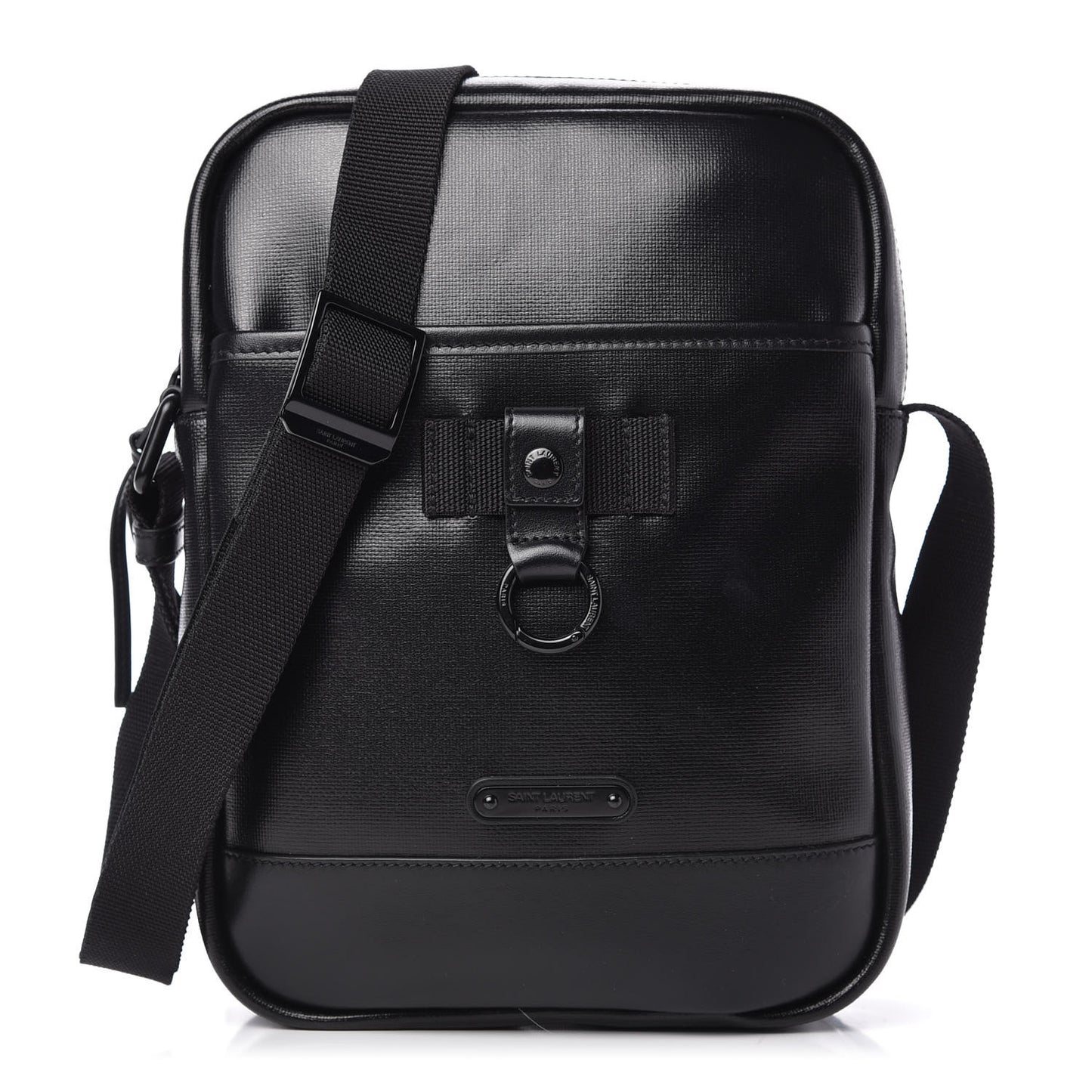 Coated Canvas Rivington Race Pouch Black