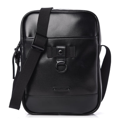 Saint Laurent Coated Canvas Rivington Race Pouch Black 1 of 10