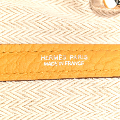 Hermes Vache Country Garden Party 30 TPM Jaune Ambre 6 of 9