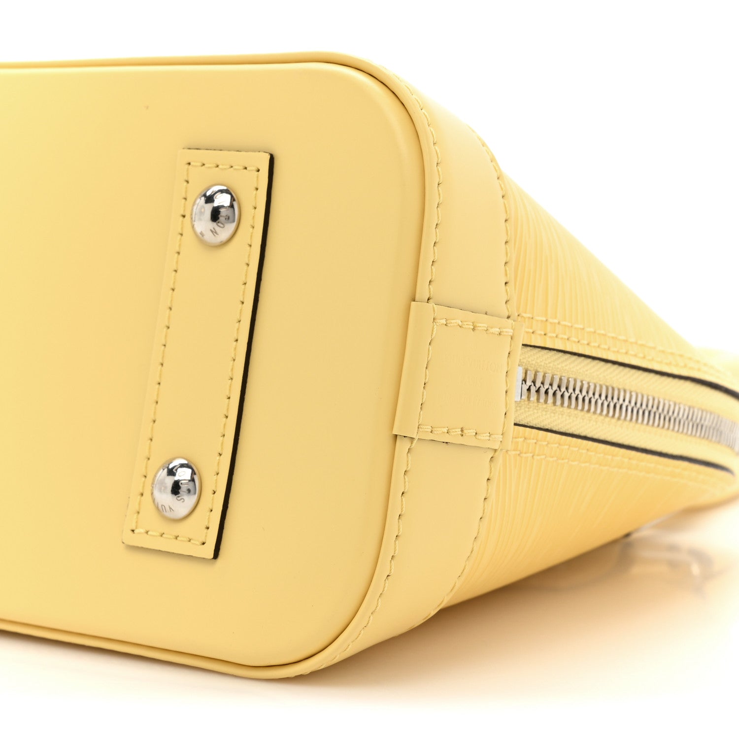 Louis Vuitton Epi Alma BB Jaune Plume 7 of 11