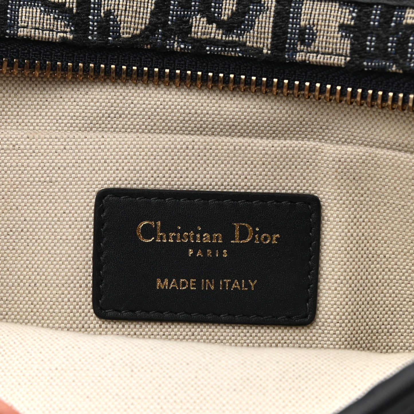 Oblique Diorquake Clutch Blue