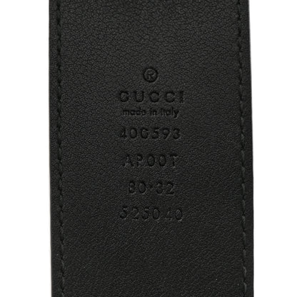 Gucci Calfskin Double G 40mm Belt 80 32 Black 5 of 5