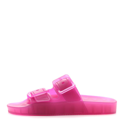 Balenciaga Technical Polyurethane Mallorca Slide Sandals 36 Pink 1 of 8