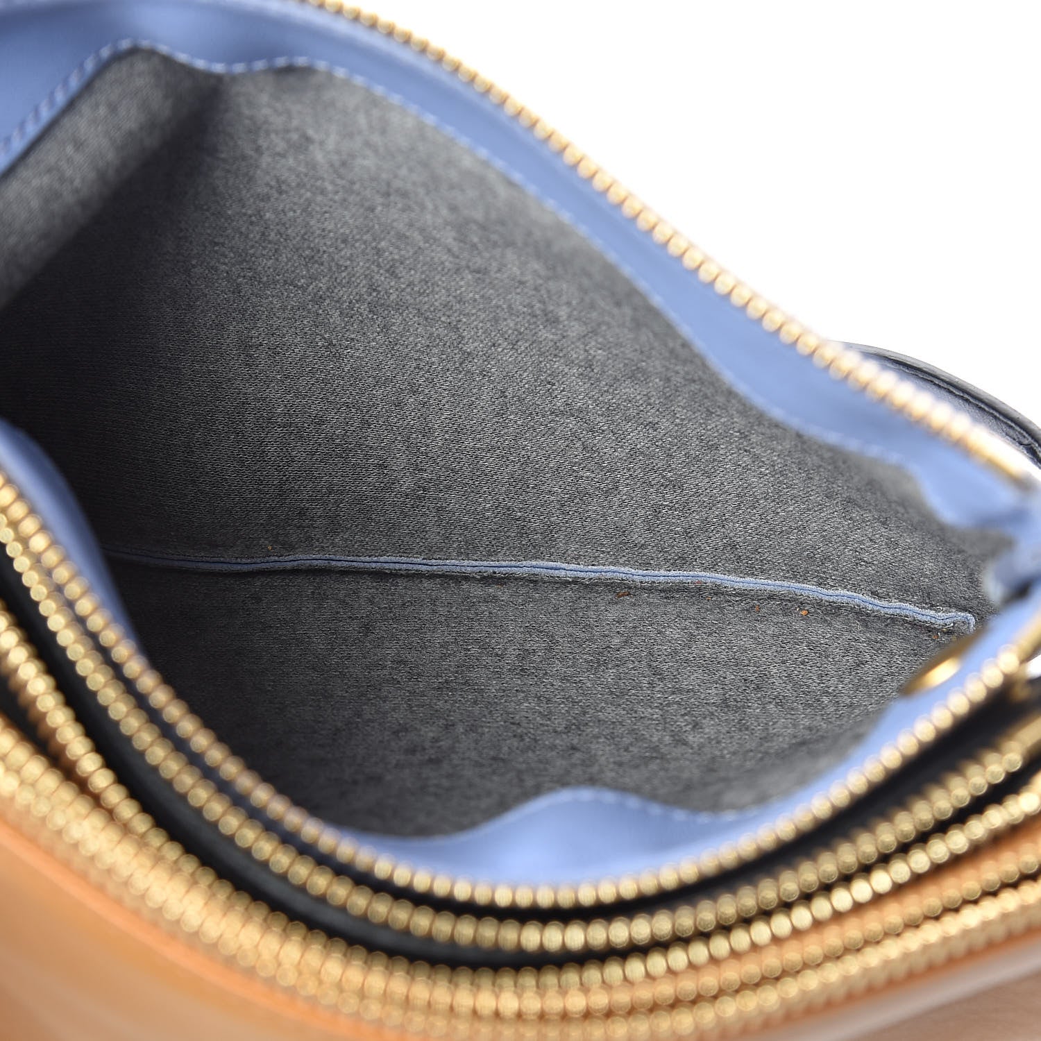 Celine Lambskin Small Multicolor Trio Crossbody Bag Porcelain 6 of 10