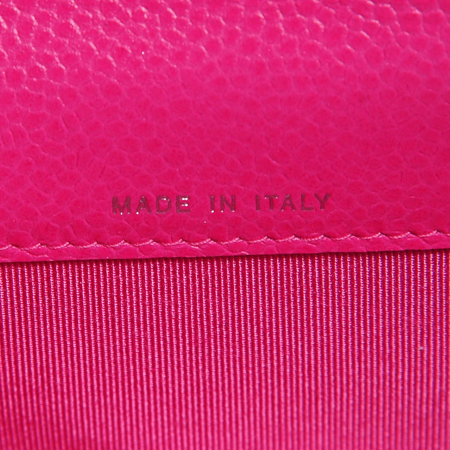 Caviar Quilted CC Card Holder Pink
