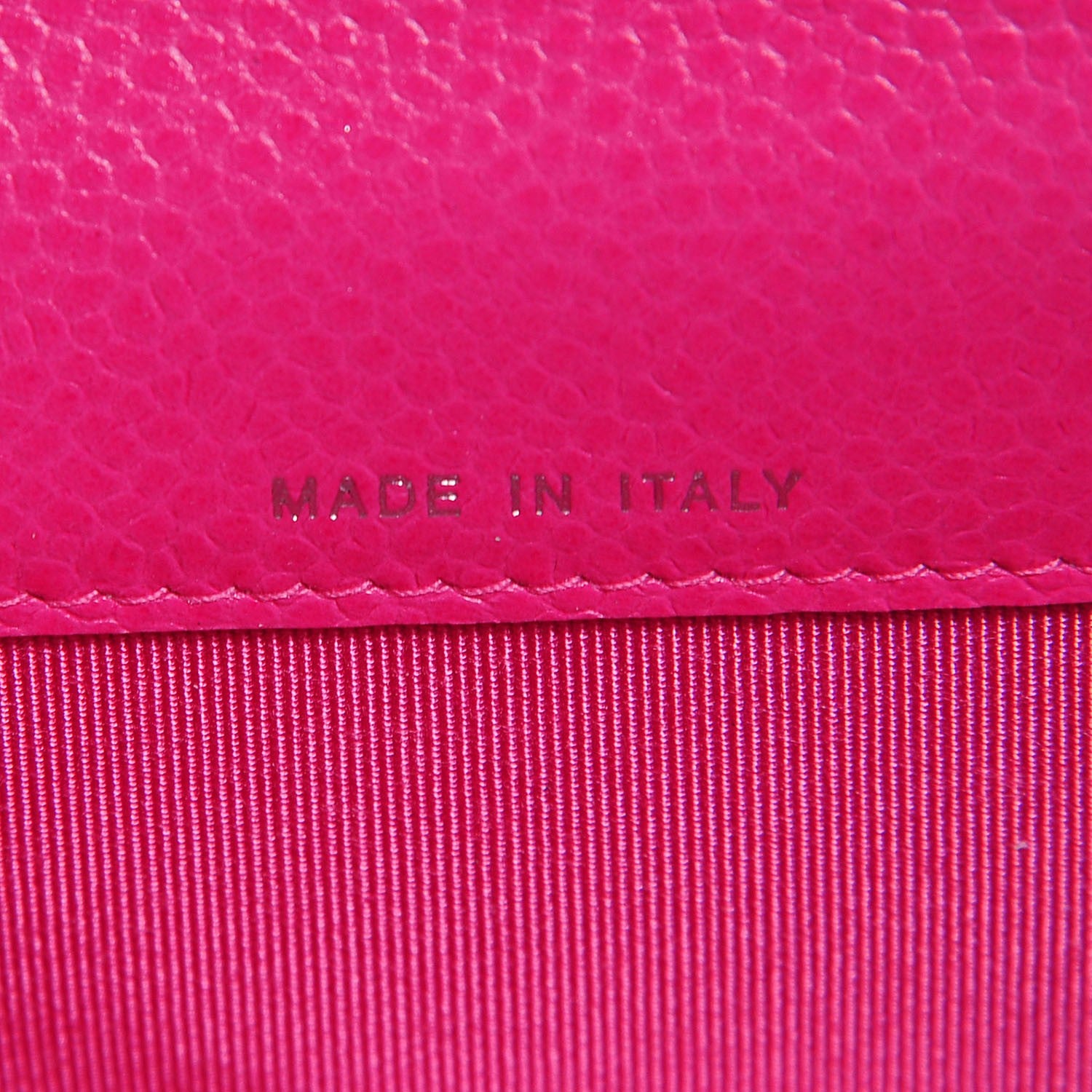 Chanel Caviar Quilted CC Card Holder Pink 8 of 9