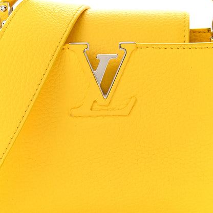 Louis Vuitton Taurillon Mini Capucines Yellow 7 of 15