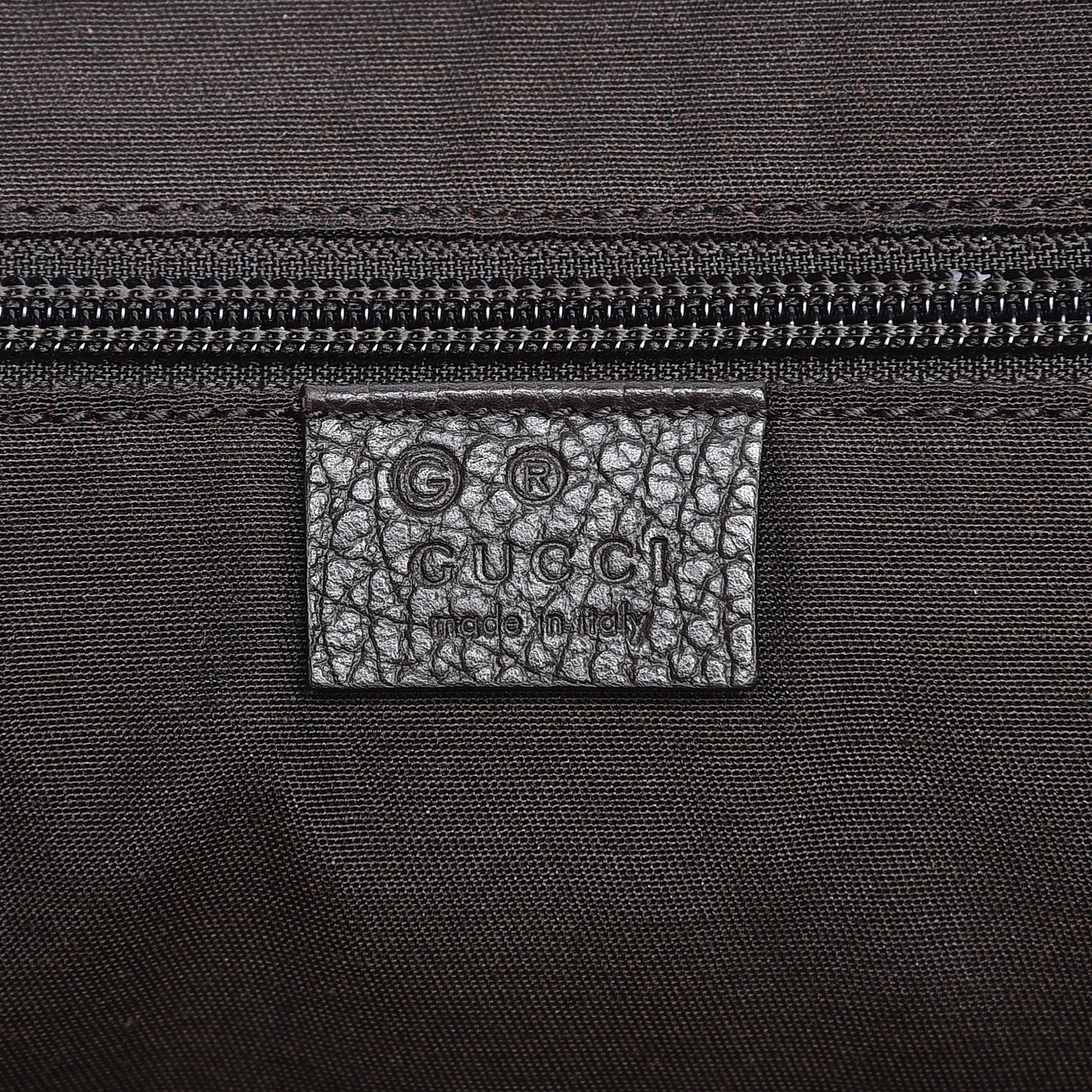 Crystal Monogram Medium Double Buckle Flap Messenger Beige Dark Brown