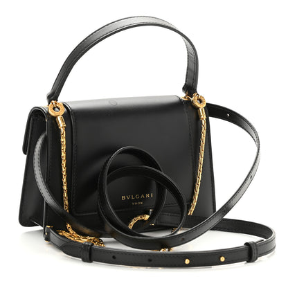 Bulgari X ALEXANDER WANG Lambskin Serpenti Forever Belt Bag Black 2 of 7