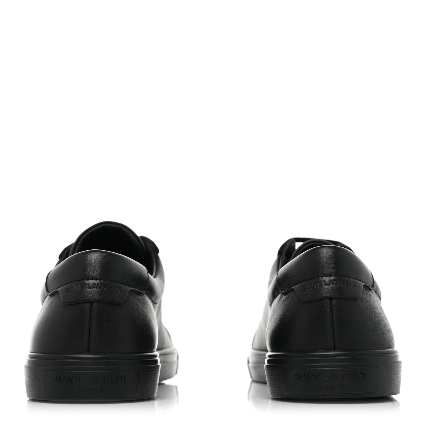 Calfskin Andy Low Top Sneakers 40 Black