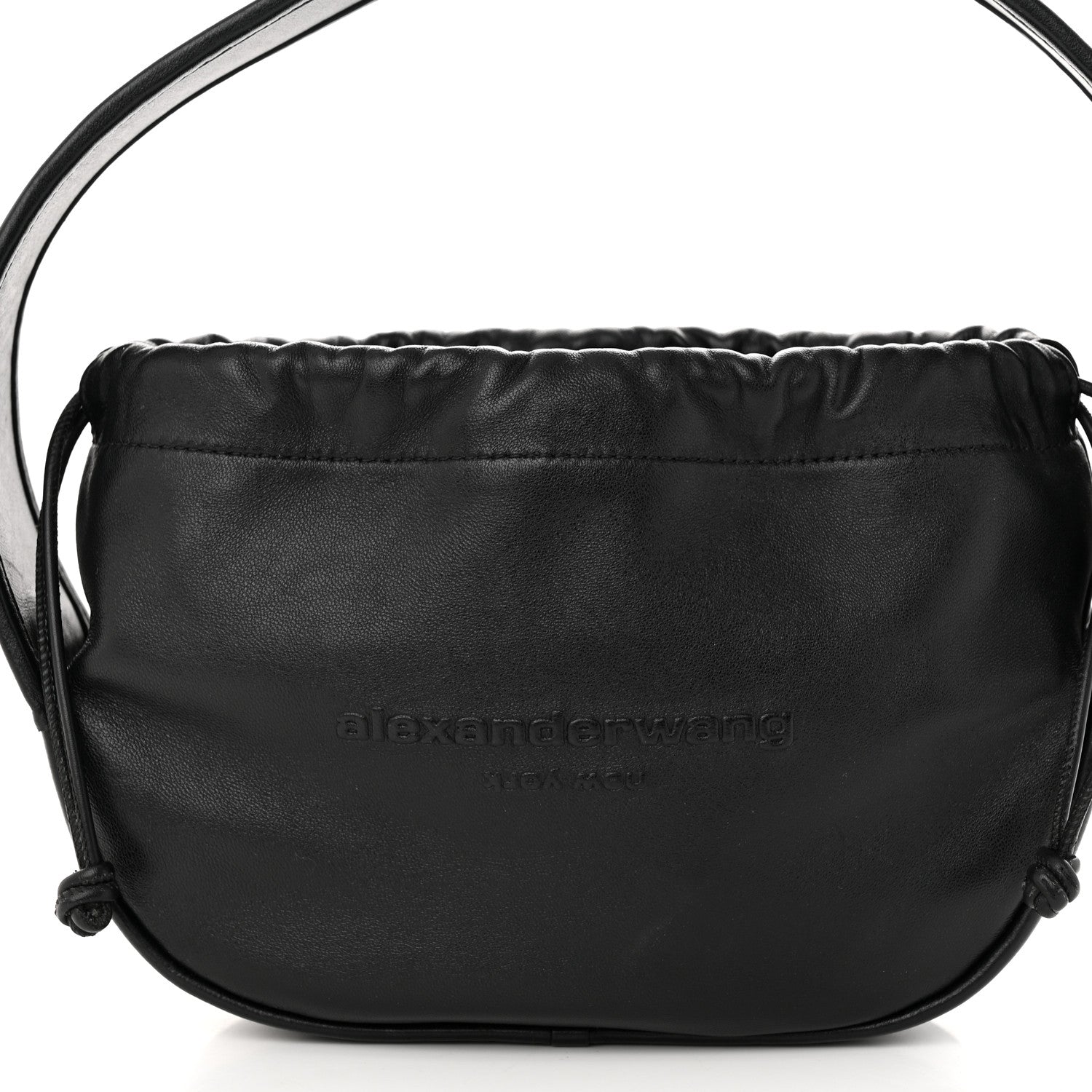 Alexander Wang Lambskin Small Cinch Hobo Black 8 of 10