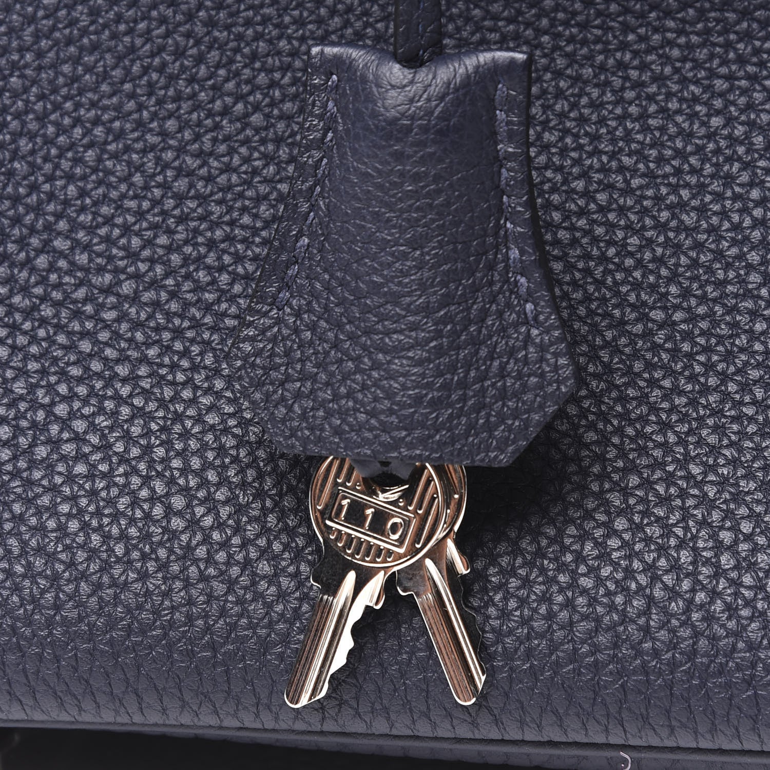 Hermes Togo Birkin 25 Bleu Nuit 27 of 30