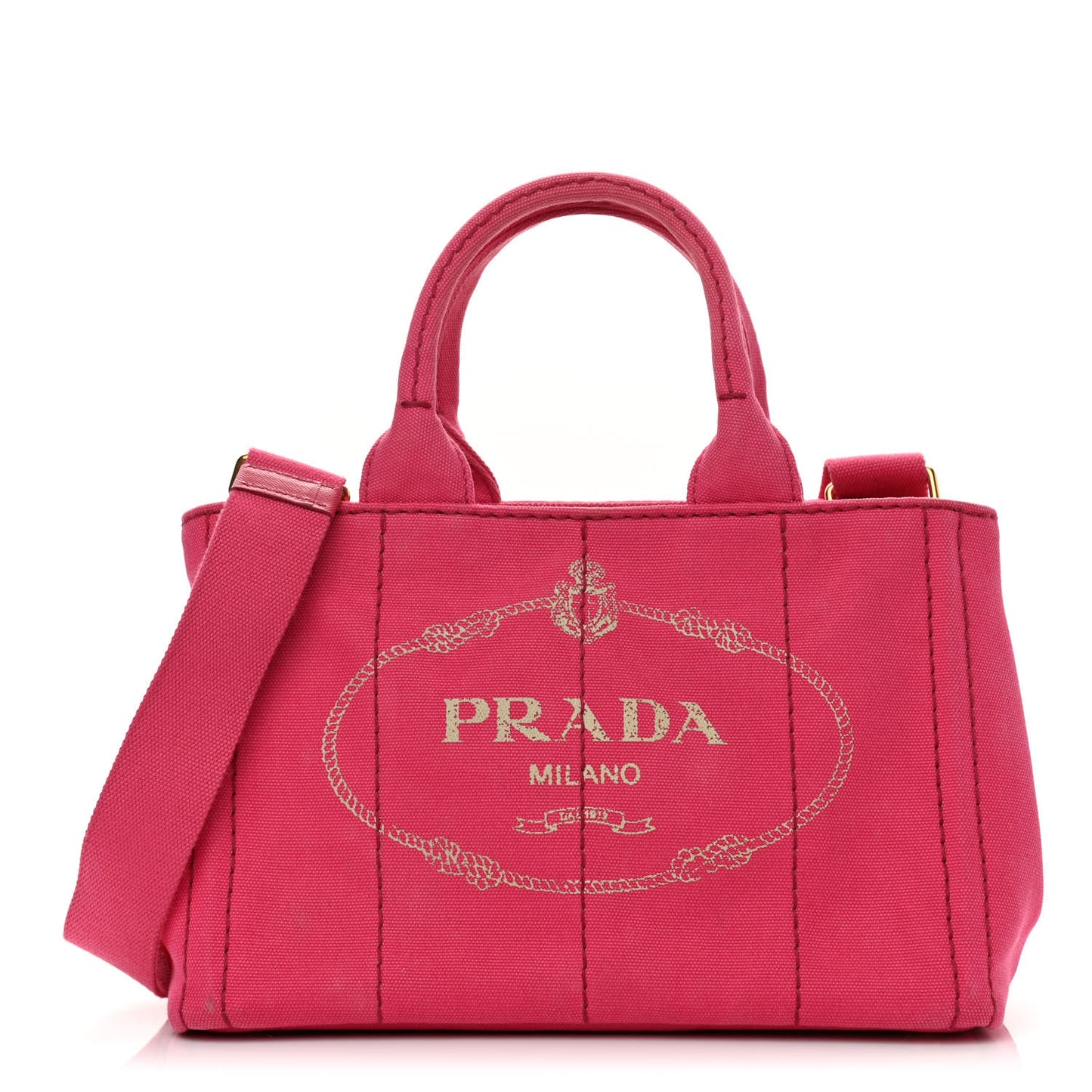 Canapa Small Logo Tote Peonia