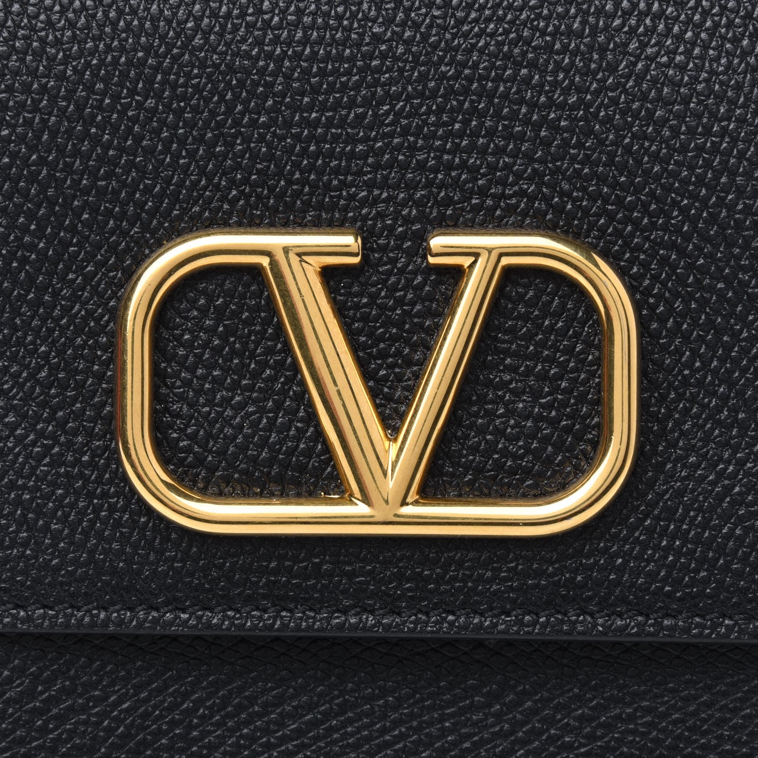 Valentino Garavani Calfskin VLogo Crossbody Bag Black 12 of 13