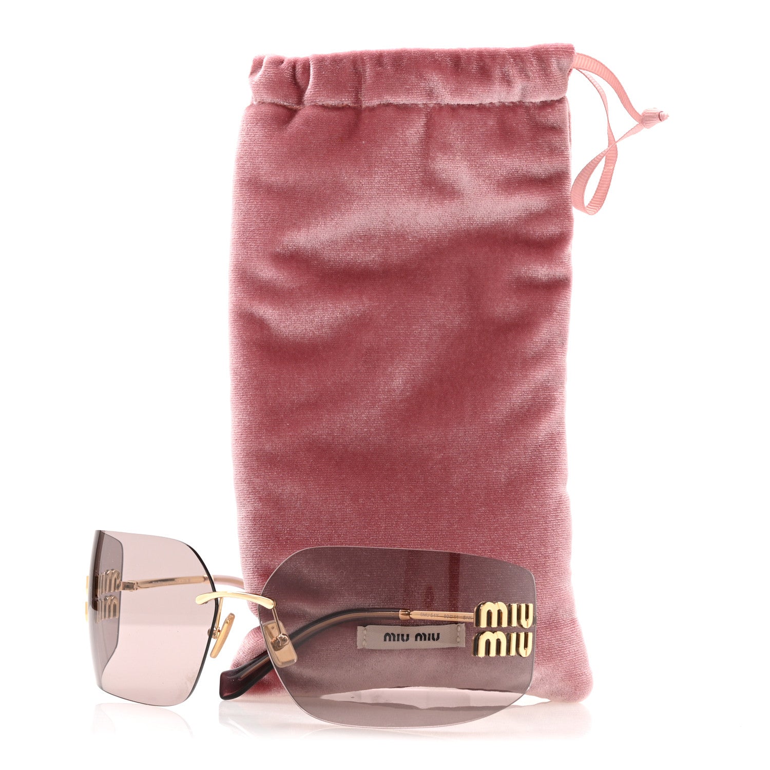 Miu Miu Metal Runway Sunglasses SMU54Y Slate Grey 7 of 7