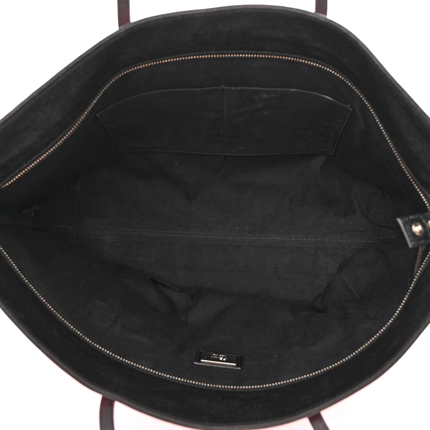 Fendi Vitello Elite Cuoio Monster Buggies Medium Roll Tote Lollypop Black 5 of 12