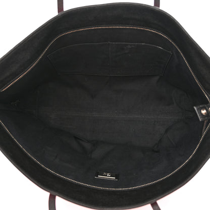 Fendi Vitello Elite Cuoio Monster Buggies Medium Roll Tote Lollypop Black 5 of 12
