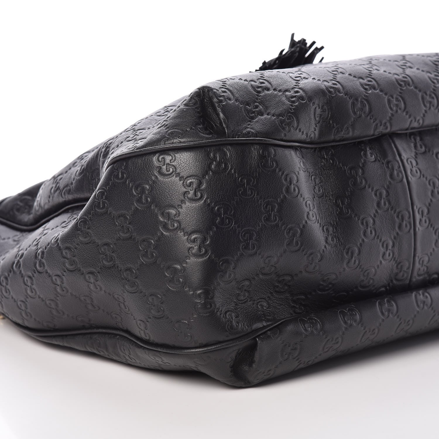 Gucci Guccissima Medium Emily Hobo Black 8 of 9