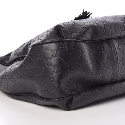 Gucci Guccissima Medium Emily Hobo Black 8 of 9