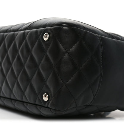 Chanel Calfskin Quilted Large Cambon Bowler Black 10 of 10