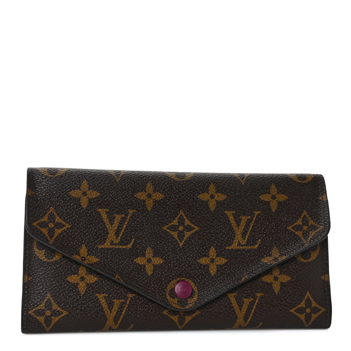 Monogram Josephine Wallet Fuchsia