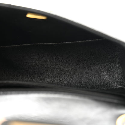 Chanel Aged Calfskin Chevron Quilted 2.55 Reissue Mini Flap Black 5 of 11