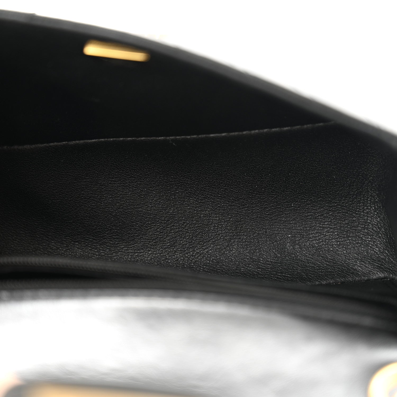 Chanel Aged Calfskin Chevron Quilted 2.55 Reissue Mini Flap Black 5 of 11